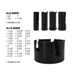 Spyder 1-1/8" Tungsten Carbide Tipped (TCT) Non-Arbored Hole Saw 600009CF