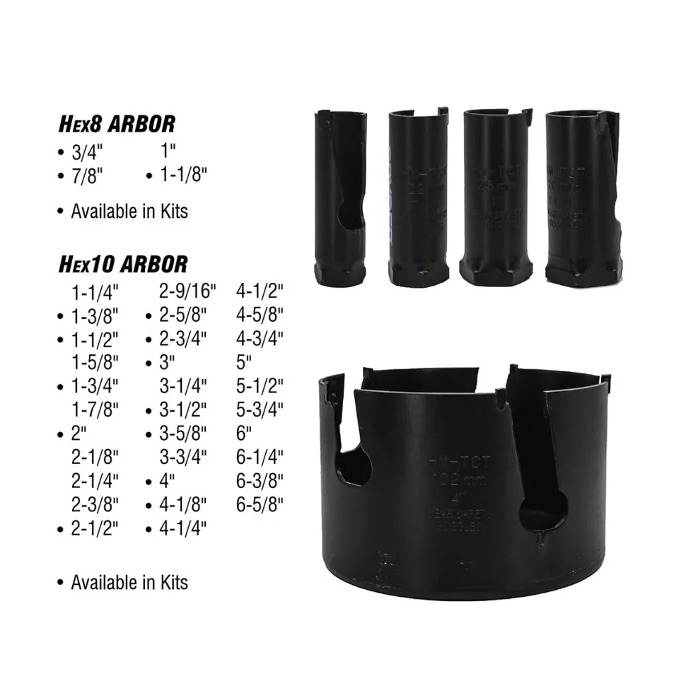 Spyder 4-5/8" Tungsten Carbide Tipped (TCT) Non-Arbored Hole Saw 600055CF