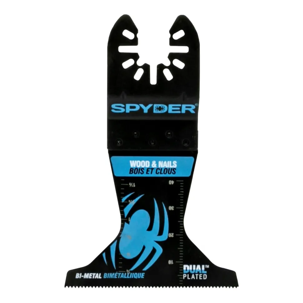 Spyder 2.5" x 2" Bi-Metal Wood And Nail Cutting Oscillating Tool Blade 70006