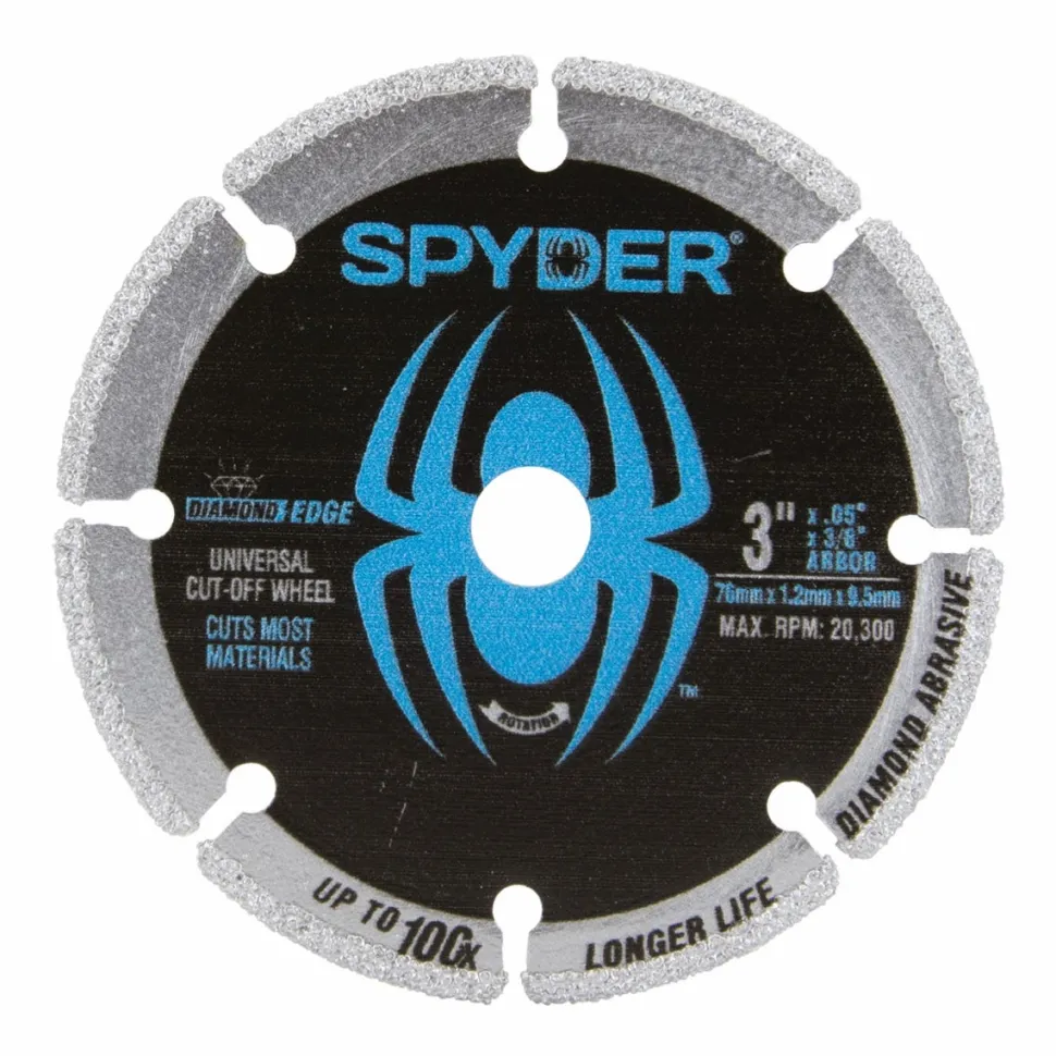 Spyder Diamond Edge 3" Cut-Off Wheel 14003