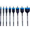 Spyder 8-Piece Assorted Woodboring Spade Bit Set (3/8, 1/2, 5/8, 3/4, 7/8, 1, 1-1/8, 1-1/2") 11026