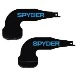 Spyder 2-Piece Grout Removal Tool Reciprocating Saw Attachment Set (1/16 to 3/16" and 3/16 to 3/4") 100234