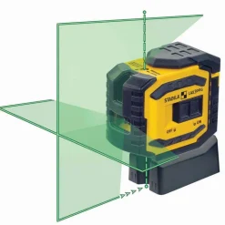 Stabila LAX 300G Crosslines & Green Dot Laser Level Tool Set 03185