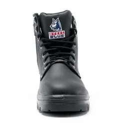 Steel Blue Work Boots Argyle Zip Men's Boots Safety Toe - Black 312951-BLK