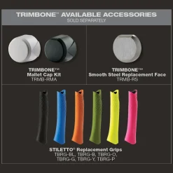 Stiletto TRIMBONE 10oz Smooth/Curve Titanium Hammer TRMB