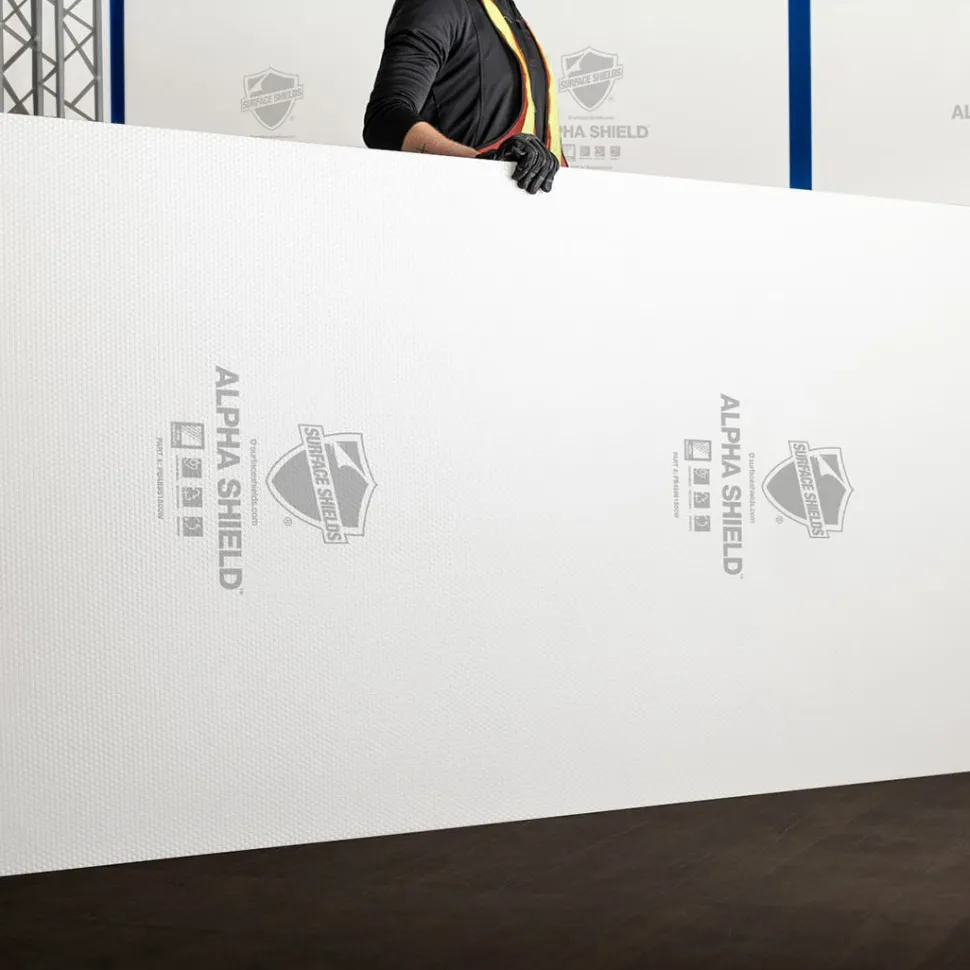 Surface Shields 48" x 96" Alpha Shield Ultra-Heavy-Duty Floor Protection (Pallet of 190) PB48961500W