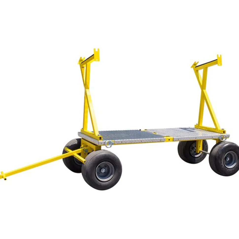 Tie Down TranzCart Mobile Roof Cart Kit w/ Guardrail Rack 65049