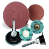 United Abrasives Sait 3" Z Premium Zirconium Grain Sait-Lok-R Laminated Discs, 24 Grit 55277