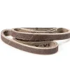 United Abrasives Sait Aluminum Oxide - Closed Coat (1A-X / 2A-X ) File Belts, 18" x 1/2", 60 Grit, 10-Pack 60061