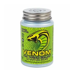 Venom Soft-Set Thread Sealant with PTFE, Universal Sealant, 1/4 pint VM04