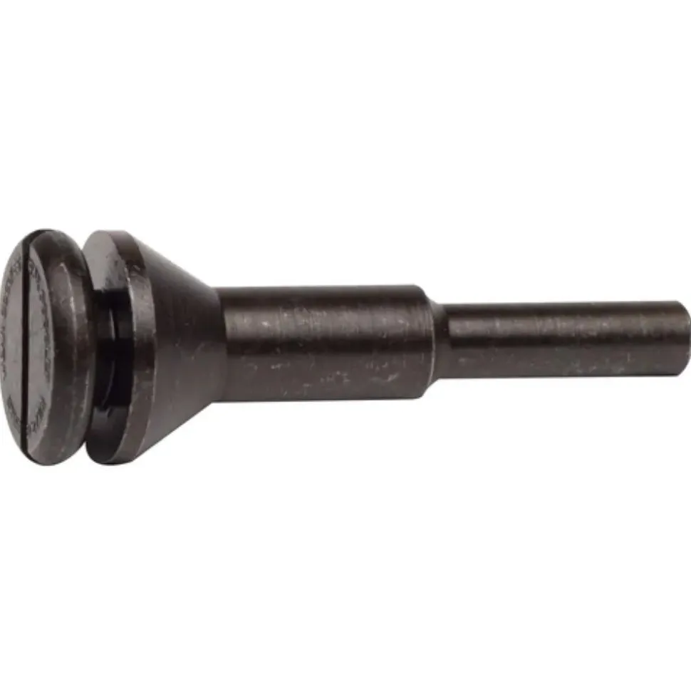 Weiler Tiger Type 1 Wheel Mounting Mandrel, 3/8" Arbor, 1/4" Shank Die Grinder Cutting 56490