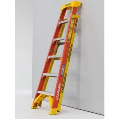 Werner 8' LeanSafe Type IA Fiberglass Leaning Ladder L6208