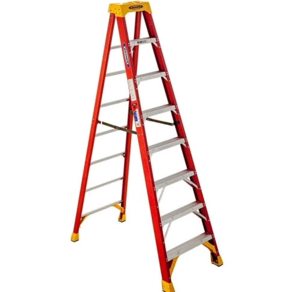 Werner 8' Type IA Fiberglass Step Ladder 6208