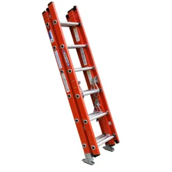 Werner 16' Type IA Fiberglass D-Rung Extension Ladder D6216-3