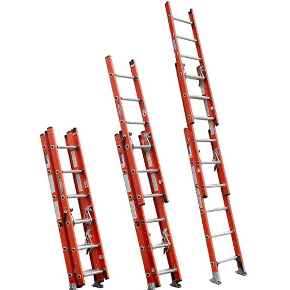 Werner 16' Type IA Fiberglass D-Rung Extension Ladder D6216-3