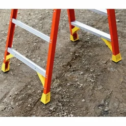 Werner 16ft. Reach Height Fiberglass Podium Ladder 10ft. Type IA PD6210