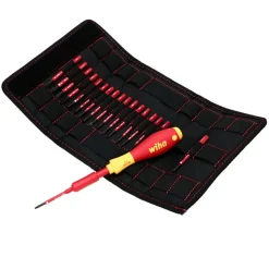 Wiha 19 Piece Insulated Softfinish Slimline Blade Set 28398