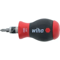 Wiha 14inOne SoftFinish Stubby Multi-Bit Driver 38090