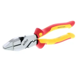 Wiha Insulated Industrial NE Style Lineman's Pliers with Crimpers 9.5" 32948
