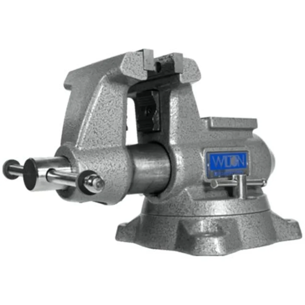Wilton Mechanics Pro Vise 8" Jaw Width; 8-1/2" Jaw Opening; 360 deg. Swivel Base 28813