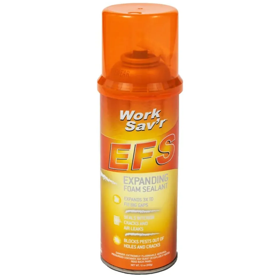 Work Sav'r EFS Expanding Foam Sealant 12 oz. Aerosol EF12